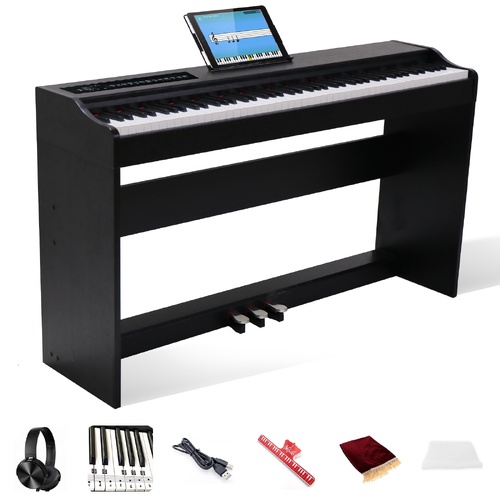 Maestro Mdp410B 88-Key Compact Digital Piano Graded Hammer Action Keys W/ Bluetooth - Black
