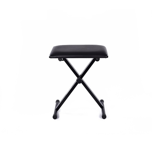 Maestro Height-Adjustable Padded Piano Keyboard Bench BLACK
