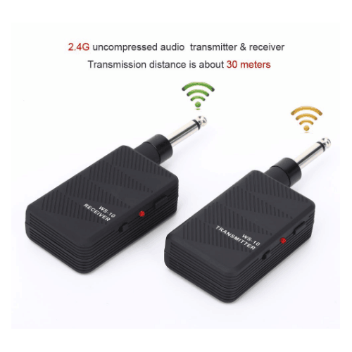 Maestro Sky Wireless Instrument System - 2.4Mhz Transmitter Receiver for Guitar, Keyboard, Keytar